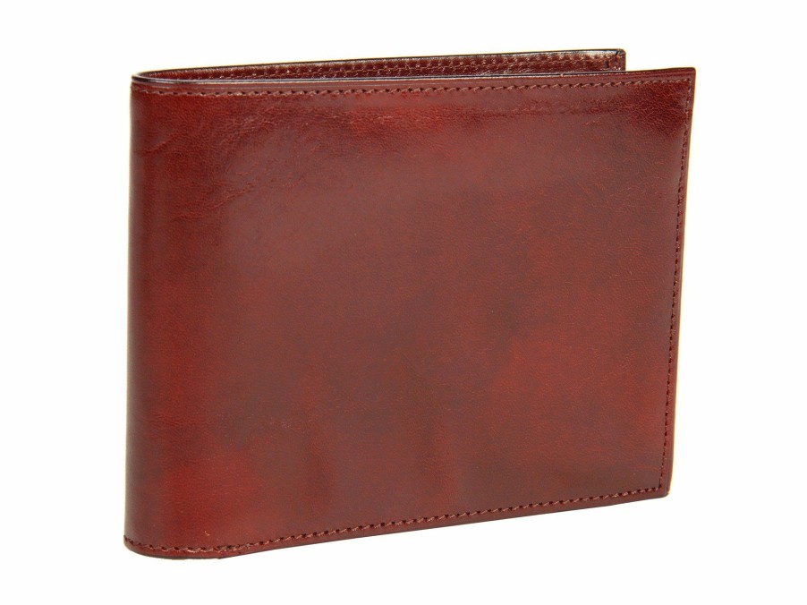 Bags * | Best Sale Old Leather Collection Continental Id Wallet