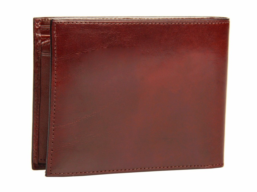 Bags * | Best Sale Old Leather Collection Continental Id Wallet