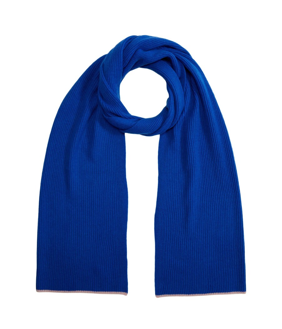 Accessories * | Best Quality Ribbed Knit Cashmere And Wool Scarf