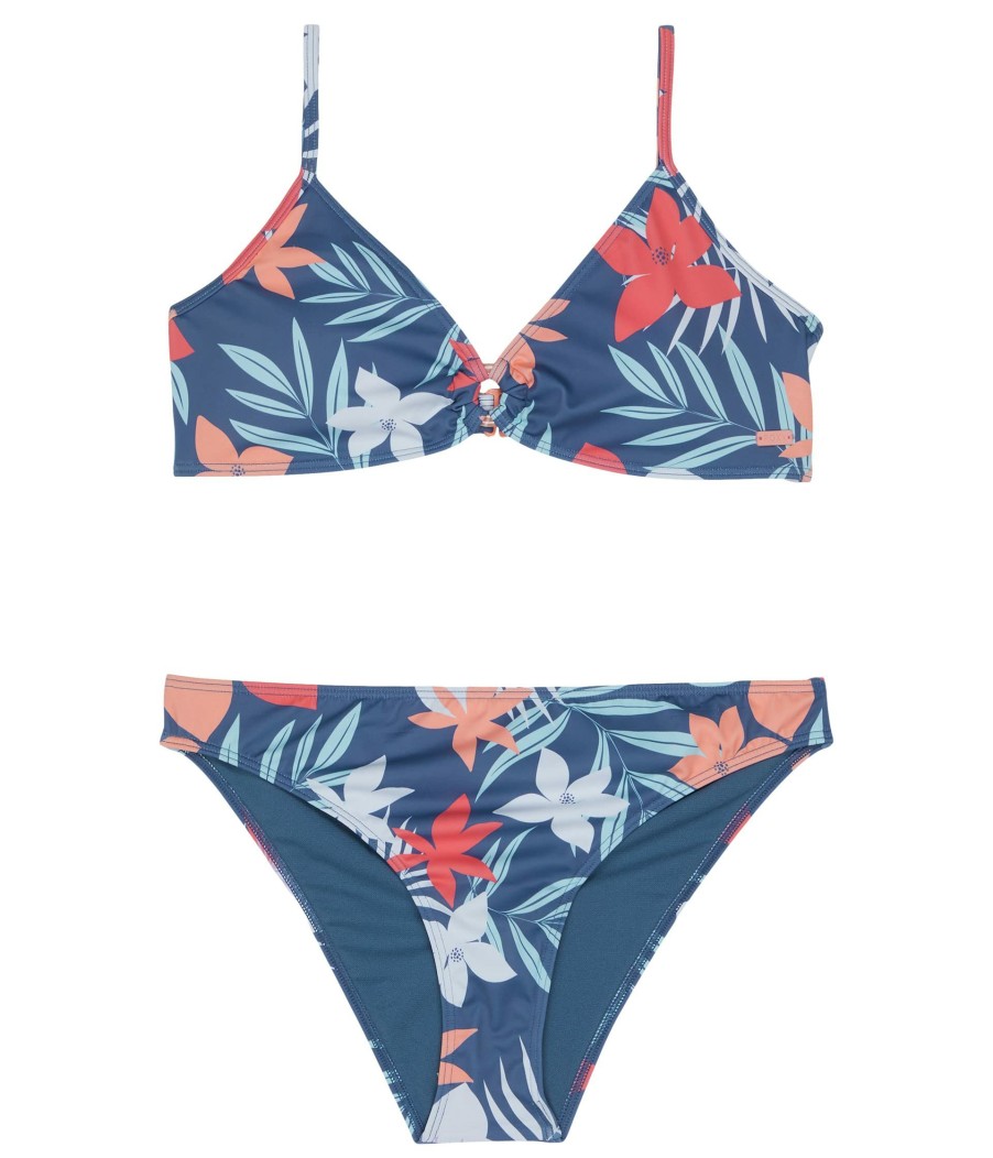 Clothing * | Reliable Quality Love Confirmation Bralette Swimsuit Set (Big Kids)