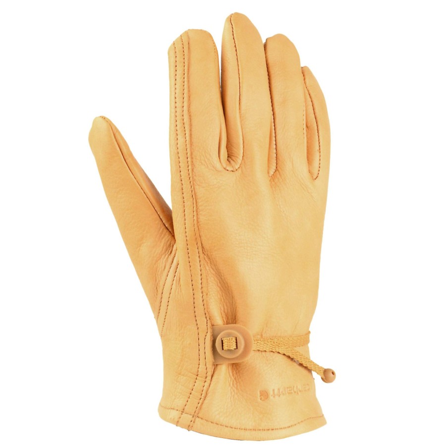 Accessories * | Top Sellers Men'S Leather Driver Work Glove