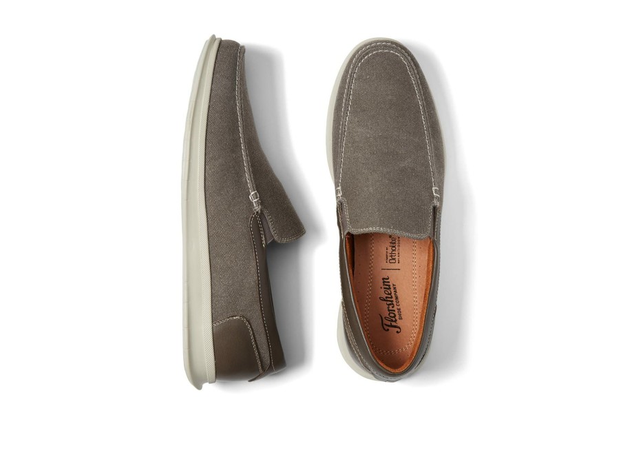 Shoes * | Top Sellers Montigo Canvas Moc Toe Venetian Loafer